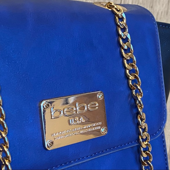 Bebe blue purse - Picture 6 of 7